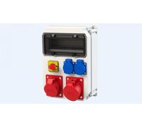 Distributore di rete fissa 32A/5P 16A/5P 2GS ECOLINE 90EKO003