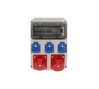 Distributore di rete fissa 32A/5P 16A/5PxC16 3xGSx3xC16 ADAM