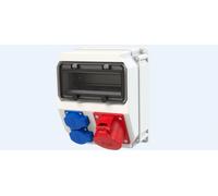 Distributore di rete fissa 32A/5P 2GS senza ECOLINE 90EKO008