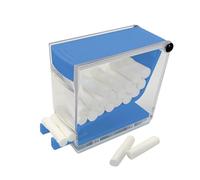 Distributore di rotoli di cotone dentista - Organizer trasparente | Portarotolo di cotone, contenitore per materiali per l'assistenza odontoiatrica, uso domestico e organizzazione dell'igiene