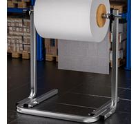 Distributore di rotoli di pluriball da pavimento per attrezzature spedizione