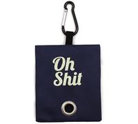 Distributore di sacchetti per rifiuti per cani con la parola 'Oh Shit' distributore di sacchetti per immondizia Utile trattato.