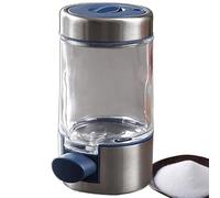 Distributore di sale e pepe - Dispenser di sale per cucina - Dispenser di sale, shaker per polvere, dispenser per condimenti | Utensili da cucina per contenitori per condimenti, S