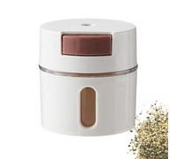 Distributore di sale, facile da riempire, bottiglia per il controllo del sale - Magnetico da parete e pepiera, shaker da cucina, contenitore dosatore da 0,5 g