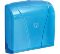 Distributore di salviette in plastica azzurro Azzurro