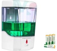 Distributore di Sapone Automatico a Muro Dosatore Sapone 1 St