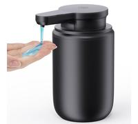 Distributore di sapone automatico elettrico con sensore a infrarossi: dispenser di sapone liquido automatico per sapone liquido, set IPX5, impermeabile, ricarica USB-C con sensore, sensore di