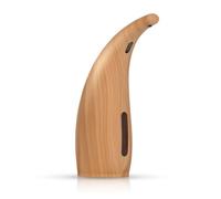 Distributore di sapone da banco senza contatto, distributore di sapone completamente automatico con sensore a infrarossi, lavamani for uso domestico, for cucina e bagno(Light Wood Grain)