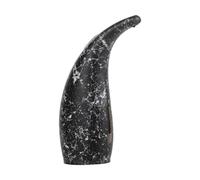 Distributore di sapone da banco senza contatto, distributore di sapone completamente automatico con sensore a infrarossi, lavamani for uso domestico, for cucina e bagno(Marble Black)