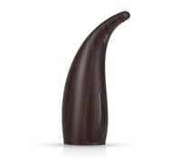 Distributore di sapone da banco senza contatto, distributore di sapone completamente automatico con sensore a infrarossi, lavamani for uso domestico, for cucina e bagno(Dark Wood Grain)