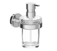 DISTRIBUTORE DI SAPONE DA PARETE VETRO TRASPARENTE EXTRA CHIARO GEALUNA INDA FRANCIA