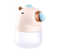 Distributore di sapone - Dispenser automatico di sapone in schiuma da 300 ml, dispenser senza contatto a forma di capybara, bottiglia impermeabile per la casa | accessori da banco cucina S