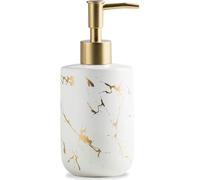 Distributore di sapone in ceramica lusso con pompa plastica versatile per bagno e cucina elegante flacone mani liquido lozione