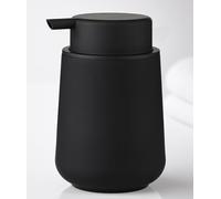 Distributore di sapone in schiuma - Elegante distributore di sapone in schiuma nero opaco per bagno e cucina, antigoccia, ampia apertura, 320 ml