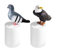 Distributore Di Sapone Peace Bird - Pompa Schiumosa A Forma Di , Dispenser Di Liquido Pace Con Sensore Automatico Intelligente | Contenitore Singolo Per Lavaggio A Mani per Hotel, Ristorante, Appa