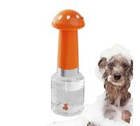 Distributore di sapone per cani | Macchina per la schiuma per la doccia del cucciolo,Strumento Animali Forma Fungo Schiuma Abbondante,Per Casa Viaggio Bagno