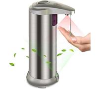 Distributore di sapone per le mani, distributore automatico di sapone senza contatto con sensore di movimento a infrarossi, interrutto