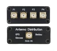 Distributore di segnale di navigazione Beidou GPS Splitter per installazioni multi-antenna con supporto impedenza 50 Ohm