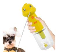 Distributore di shampoo per cani, impermeabile, ricaricabile, spruzzatore automatico, portatile, sicuro per la pulizia senza sforzo