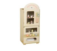 Distributore di Snack Giocattolo Finto | Realistico, Distributore Automatico in Legno, Interattivo, per Stanza Dei Giochi, Asilo Nido, Scuola Dell'infanzia, Bambine