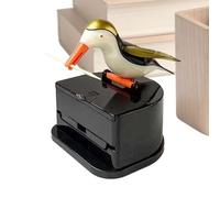 Distributore di Stuzzicadenti Novità A Pressione Da Tavolo Con Dispenser E | Portastuzzicadenti Picchio Per Cucina Festività Incontri Casa Bar E Festa dorate di nero