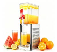 Distributore di succhi refrigerato commerciale da 2,64 galloni, dispenser bevande for feste, alimentari in acciaio inossidabile(10L)