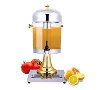 Distributore di Succo di Frutta, Distributore di Bevande per Bevande Fredde con capacità 8L Contenitore per PC Cocktail Acqua Bevande Ghiacciate, Adatto per la Festa del Ristorante Hotel a Buffet