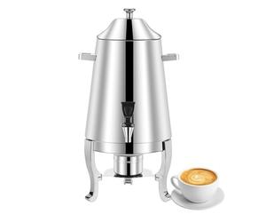 Distributore di urna per caffè in acciaio inox, 13 l, per bevande calde, caffè e succhi di frutta, ideale per feste, eventi e buffet