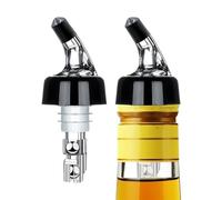 Distributore di vino | 2 versatori dosatori per bottiglia 30 ml, di distribuzione per cocktail, bar, cantina, ristorante, casa, cucina, all'aperto, pic-nic,