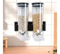 Distributore doppio di cereali per alimenti secchi, distributore di caramelle,