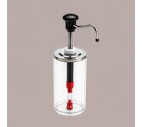 Distributore Dosatore Dispenser per Salse Creme Spalmabili Marmellate Finiture Nere 1650 ml
