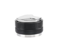 Distributore e pressino per caffè 2 in 1, 51/53/58 mm, strumento in acciaio inox a 3 pale con manomissione a base piatta (51 mm)