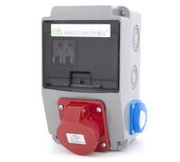 Distributore edile 2GS 230V + 16A/5 + 6NO22C10