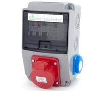 Distributore edile 2GS 230V + 16A/5 + 6NO22C10F
