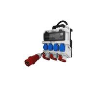 Distributore edile 2x16A 32A CEE 4x230V Erbet con DV-1437-F