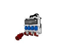 Distributore edile 2x16A 32A CEE 4x230V muratura con DV-1420-F