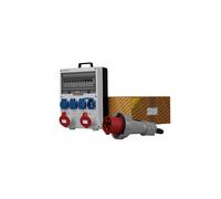 Distributore edile con cavo e spina 63A TD-S/FI DV-0038-F