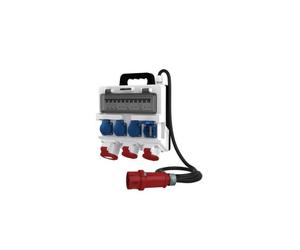 Distributore edile con cavo TR-S SKH 32A 2x16A DV-4753-D
