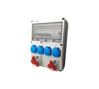 Distributore edile DV-S/FI 1x 32A 1x 16A 4x 230V DV-9918-F