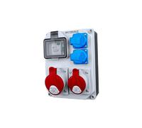 Distributore edile HL-FI 1x16A 1x32A 2x230V 7235 DV-7235-F