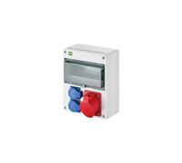 Distributore edile RS-10 10 mod. 2x2P+Z, 16A/5P RS 6224-00