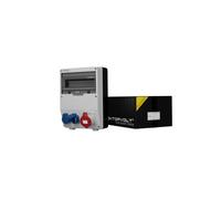 Distributore edile TD 32A 2x230V Schuko 6770 DV-6770-D