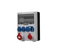 Distributore edile TD-S 32A 16A 4x230V Schuko 2107 DV-2107-D