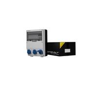 Distributore edile TD-S 3x230V Schuko 9016 DV-9016-D