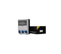 Distributore edile TD-S 3x230V Schuko 9016 DV-9016-D