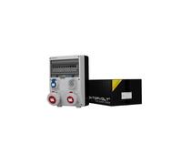 Distributore edile TD-S/FI 32A 16A 2x230V IP65 DV-2855-D
