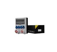 Distributore edile TD-S/FI 32A 16A IP67 4x230V DV-6626-D