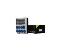 Distributore edile TD-S/FI 8x230V Schuko 2824 DV-2824-D