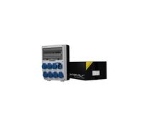 Distributore edile TD-S/FI 8x230V Schuko 6497 DV-6497-D