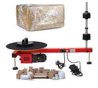 Distributore elettrico di film estensibile - Banco di avvolgimento industriale per imballaggi efficienti di pallet e scatole